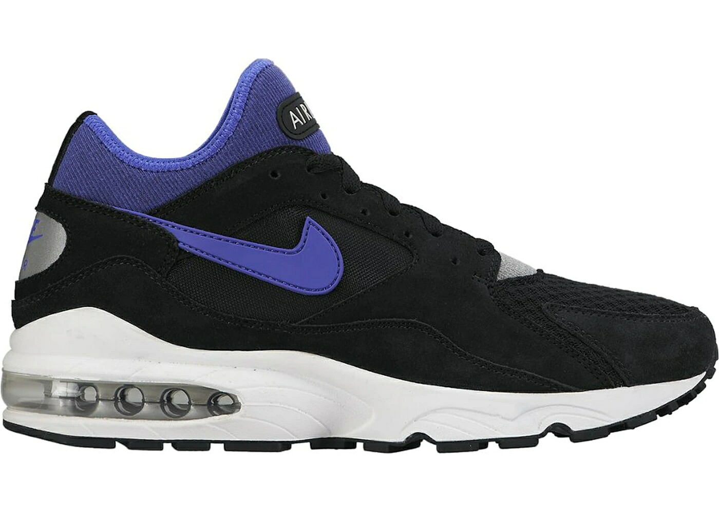 ナイキ マックス 黒色 ブラック 紫 バイオレット エアマックス スニーカー メンズ NIKE AIR MAX 93 BLACK PERSIAN VIOLET / BLACK PERSIAN VIOLET