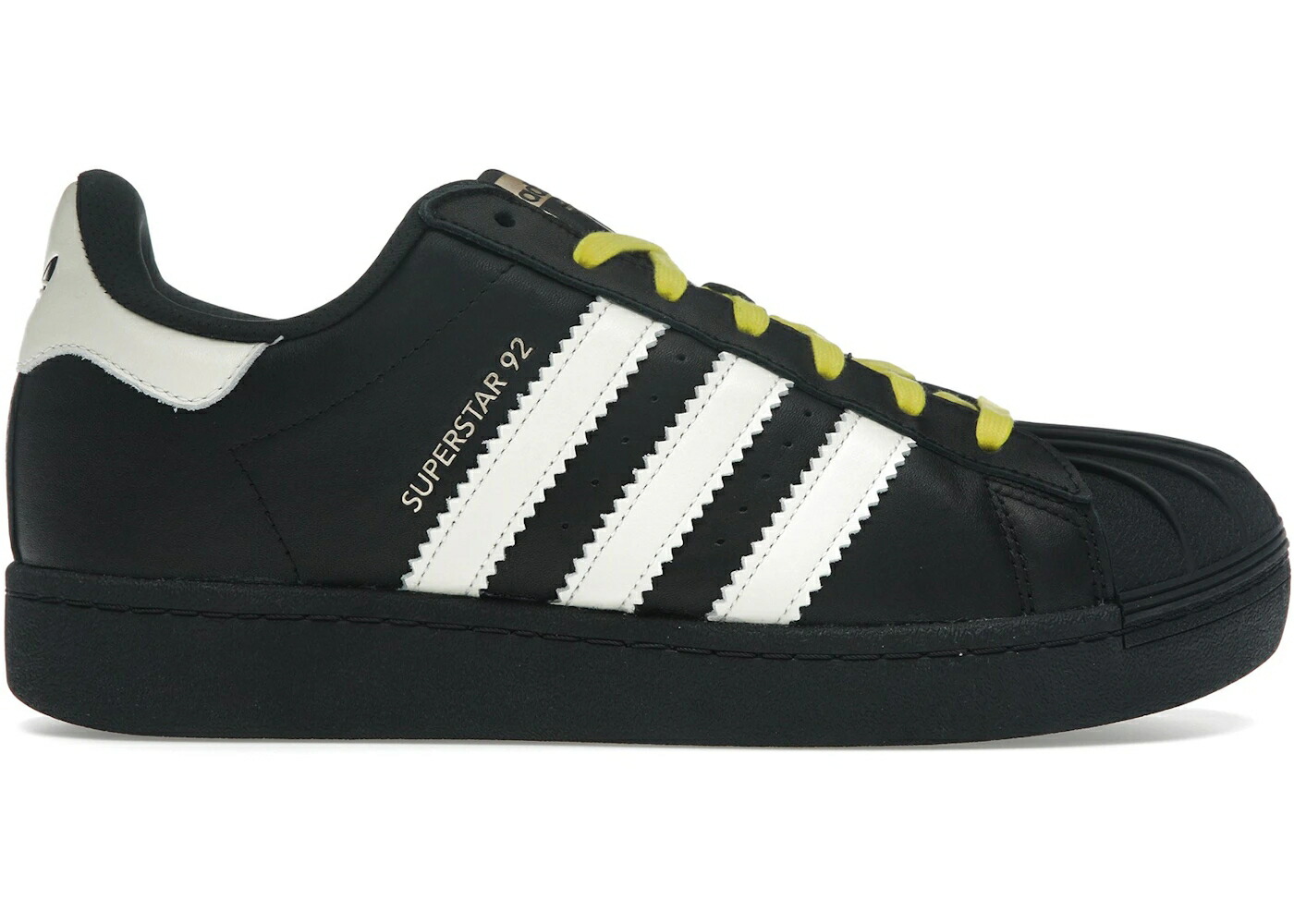 アディダス スーパースター 黒色 ブラック 白色 ホワイト スニーカー メンズ ADIDAS SUPERSTAR 92 BY PHARRELL BLACK WHITE / BLACK WHITE