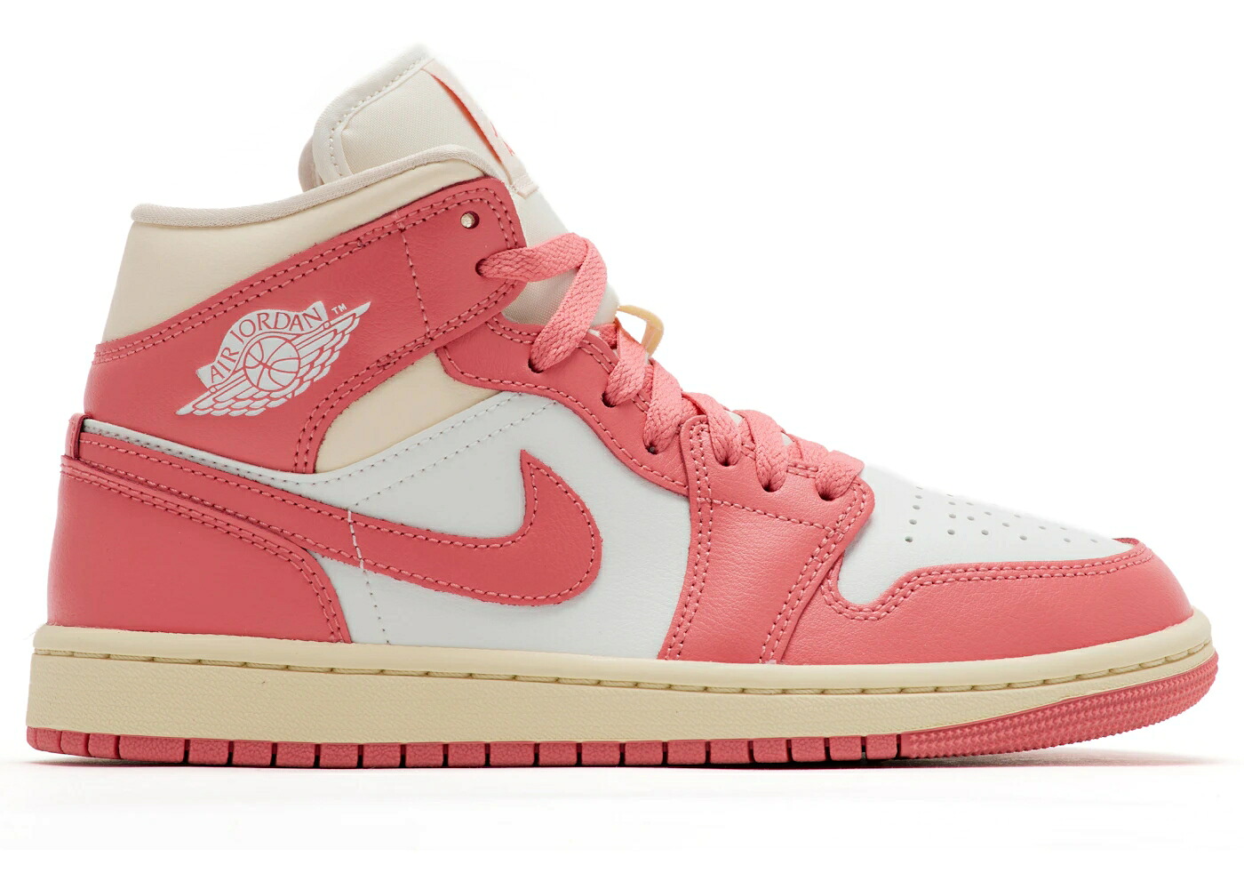 ナイキ ジョーダン ミッド ピンク WOMEN'S スニーカー レディース JORDAN 1 MID GUAVA ICE (WOMEN'S) / SAIL GUAVA ICE MUSLIN PINK SALT