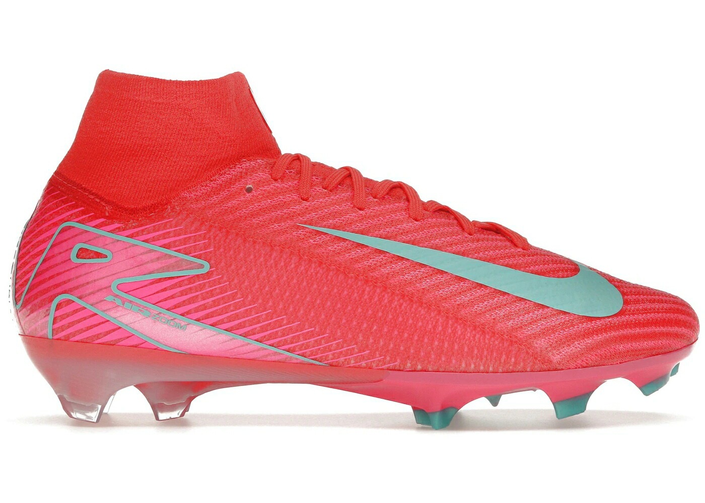 ナイキ 望遠レンズ エリート 活動力 緑 緑であること スニーカー メンズ NIKE ZOOM MERCURIAL SUPERFLY 10 ELITE FG MAD ENERGY PACK / EMBER GLOW AURORA GREEN
