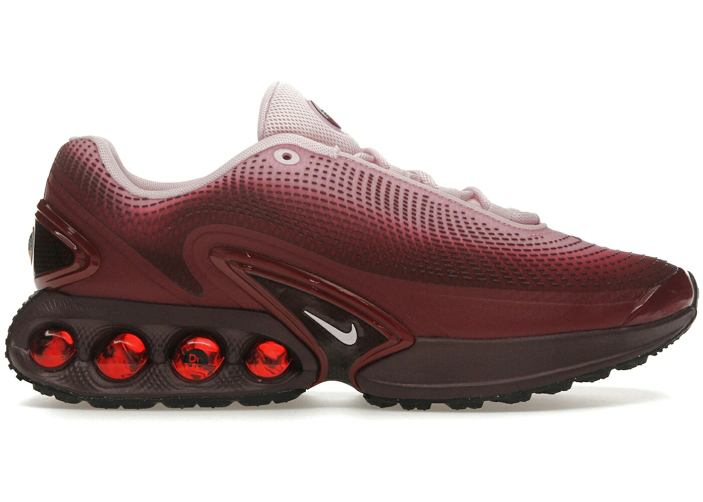 ナイキ マックス ワイン色 バーガンディー チーム 赤 レッド 黒色 ブラック エアマックス WOMEN'S スニーカー レディース NIKE AIR MAX DN BURGUNDY CRUSH (WOMEN'S) / TEAM RED BURGUNDY CRUSH BLACK