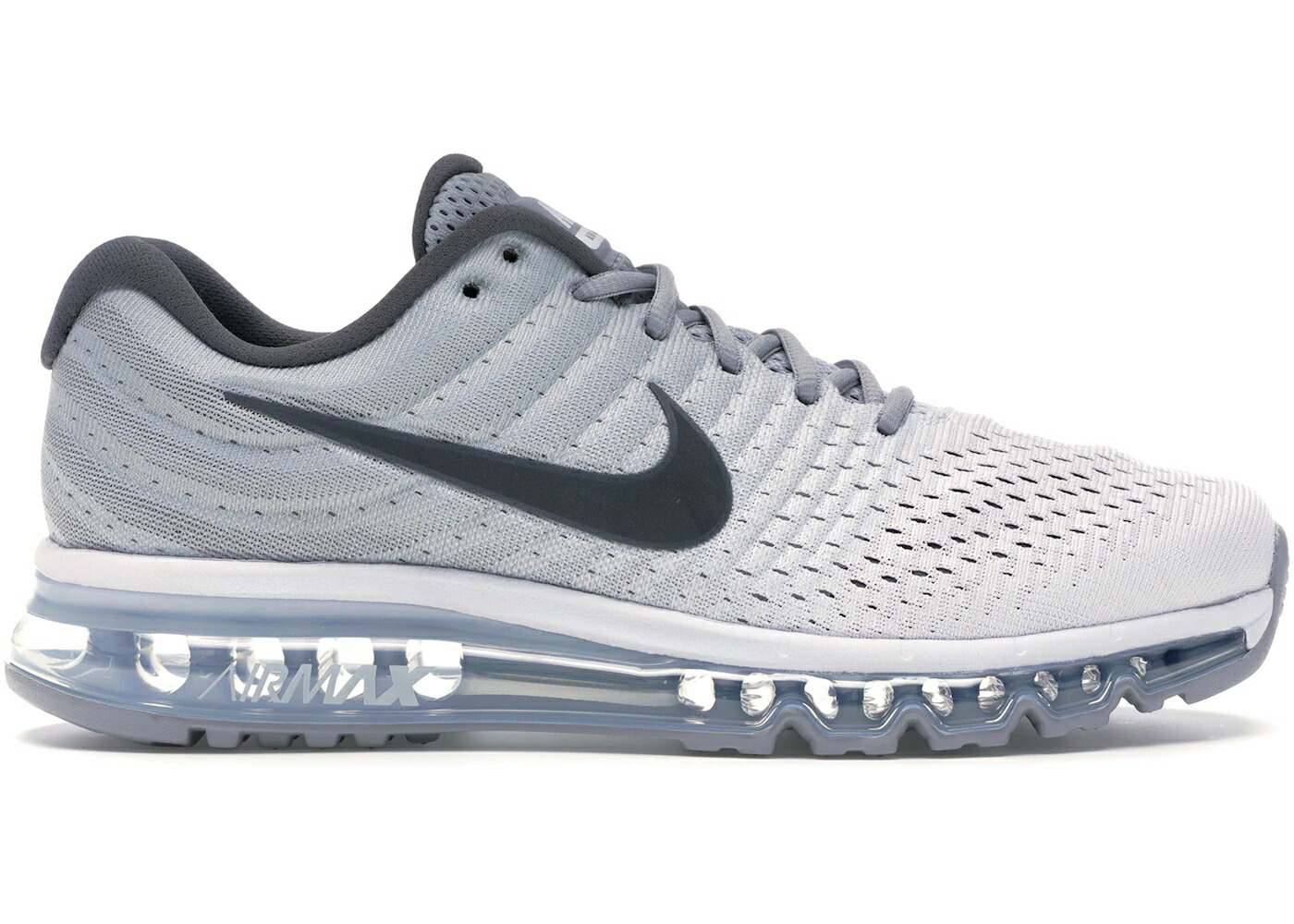 ナイキ マックス 薄墨色 薄墨色 白いこと 白いこと 大気圏マックス スニーカー メンズ NIKE AIR MAX 2017 WOLF GREY / WOLF GREY DARK GREY WHITE