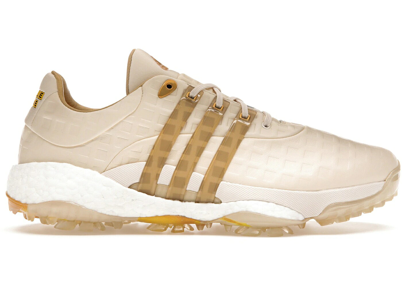 アディダス ワッフル 白色 ホワイト ベージュ スニーカー メンズ ADIDAS TOUR360 22 WAFFLE HOUSE / WONDER WHITE GOLDEN BEIGE SANDY