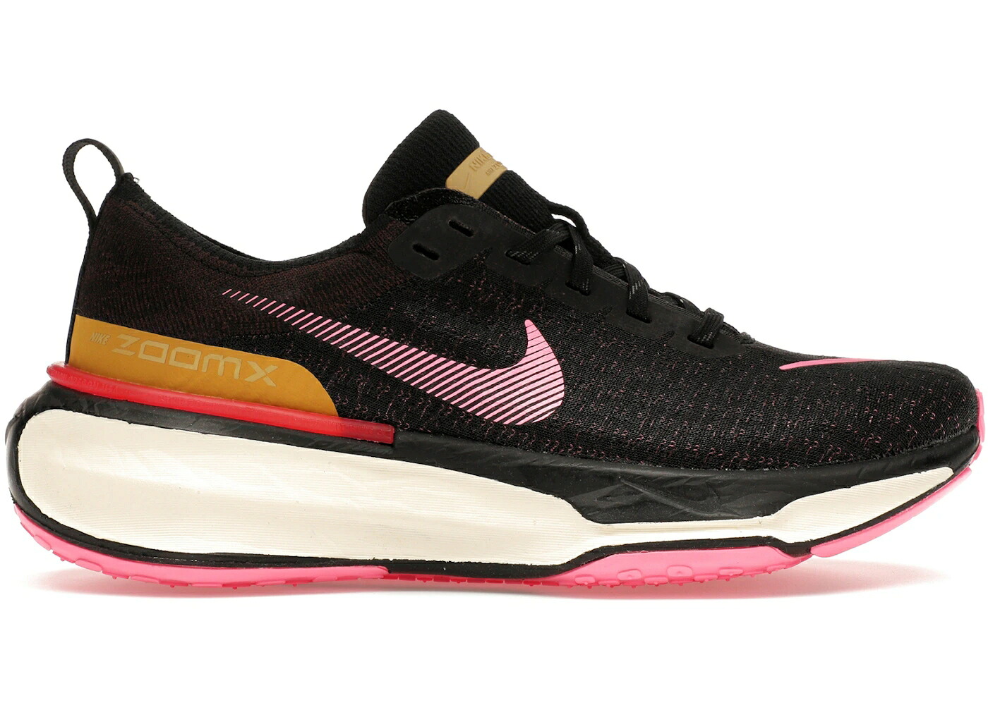 ナイキ ラン ピンク 黒色 ブラック ウィート WOMEN'S スニーカー レディース NIKE ZOOMX INVINCIBLE RUN 3 EARTH PINK SPELL (WOMEN'S) / BLACK PINK SPELL BLACK WHEAT|スニケス