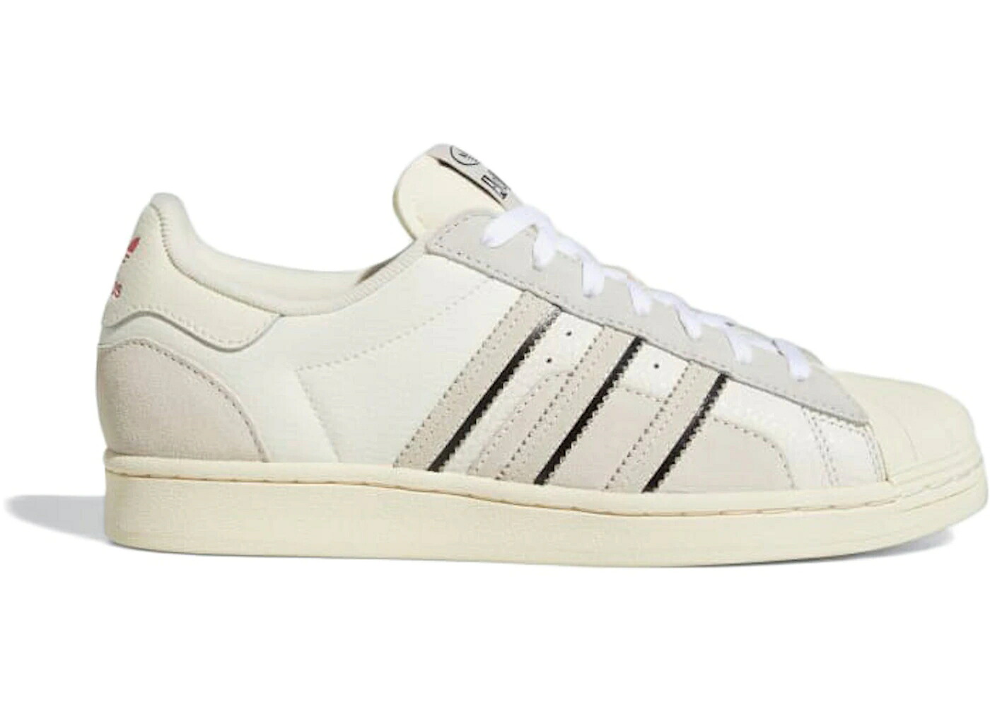 アディダス はやりっ子 白いこと 白いこと 赤 赤いこと スニーカー ユニ一発やる ADIDAS SUPERSTAR CLOUD WHITE/ALUMINIUM / CLOUD WHITE ALUMINIUM VIVID RED メンズ