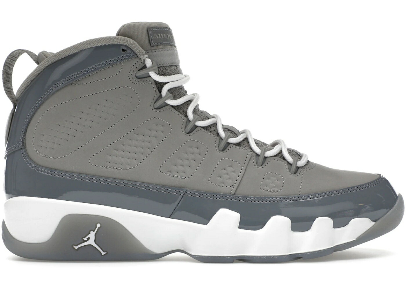ナイキ ジョーダン 冷やりとした 薄墨色 薄墨色 白いこと 白いこと スニーカー メンズ JORDAN 9 RETRO COOL GREY (2025) / MEDIUM GREY WHITE COOL GREY