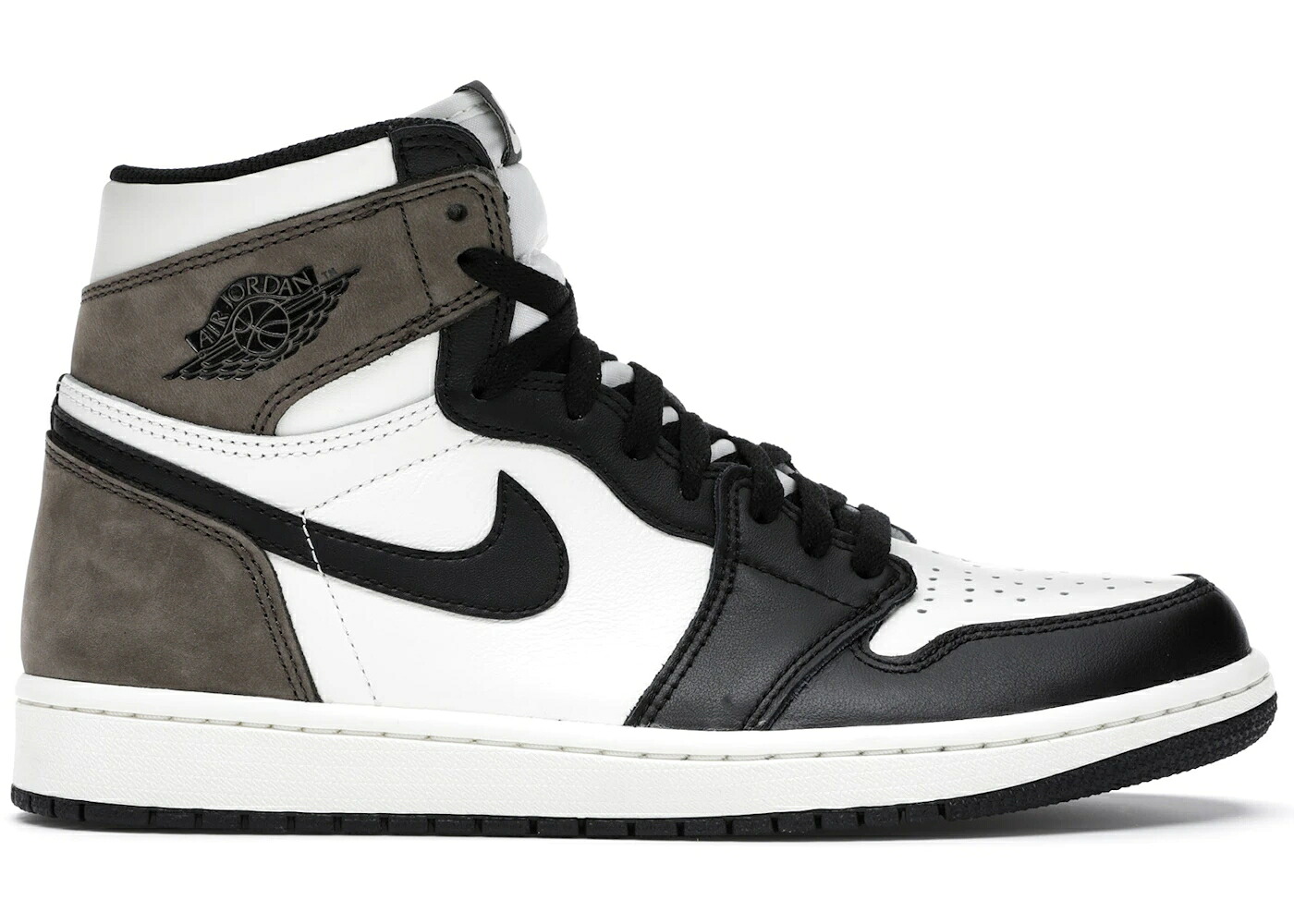 ナイキ ジョーダン 御機嫌 黒いこと 黒いこと スニーカー メンズ JORDAN 1 RETRO HIGH DARK MOCHA / SAIL DARK MOCHA BLACK BLACK