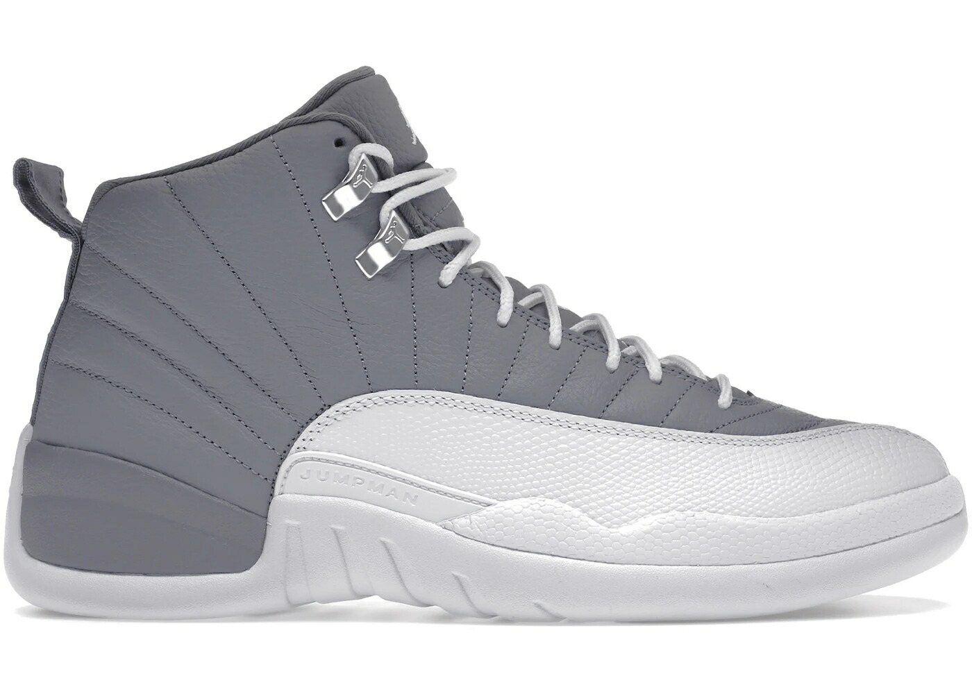 ナイキ ジョーダン ステルス 白いこと 白いこと 冷やりとした 薄墨色 薄墨色 スニーカー メンズ JORDAN 12 RETRO STEALTH / STEALTH WHITE COOL GREY