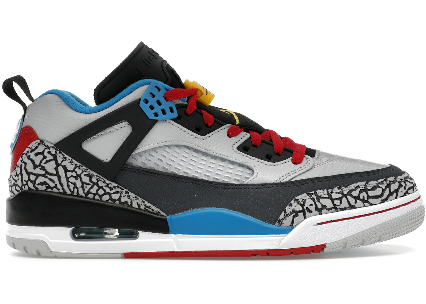 ナイキ ジョーダン 灰色 グレー 青色 ブルー スニーカー メンズ JORDAN SPIZIKE LOW SE BORDEAUX / NEUTRAL GREY SURF BLUE DARK