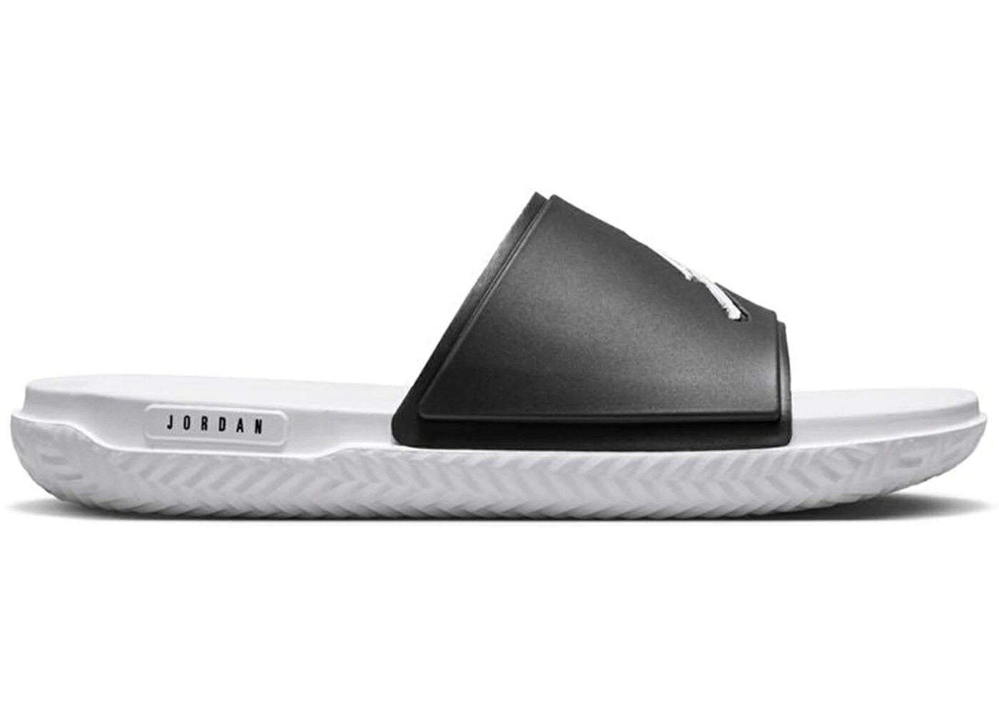 ナイキ ジョーダン ジャンプマン サンダル 黒色 ブラック 白色 ホワイト スニーカー メンズ JORDAN JUMPMAN SLIDE BLACK WHITE / BLACK WHITE WHITE|スニケス