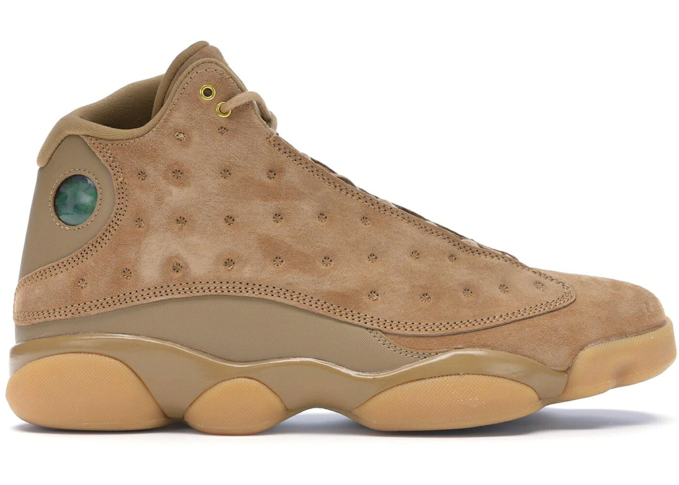 ナイキ ジョーダン サー青二才 ウィート ゴールド 赤銅色 赤銅色 スニーカー メンズ JORDAN 13 RETRO WHEAT / ELEMENTAL GOLD BAROQUE BROWN GUM