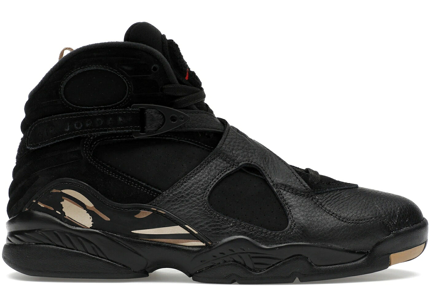 ナイキ ジョーダン 黒いこと 黒いこと ゴールド スニーカー メンズ JORDAN 8 RETRO OVO BLACK / BLACK BLUR METALLIC GOLD VARSITY 靴-メンズ靴