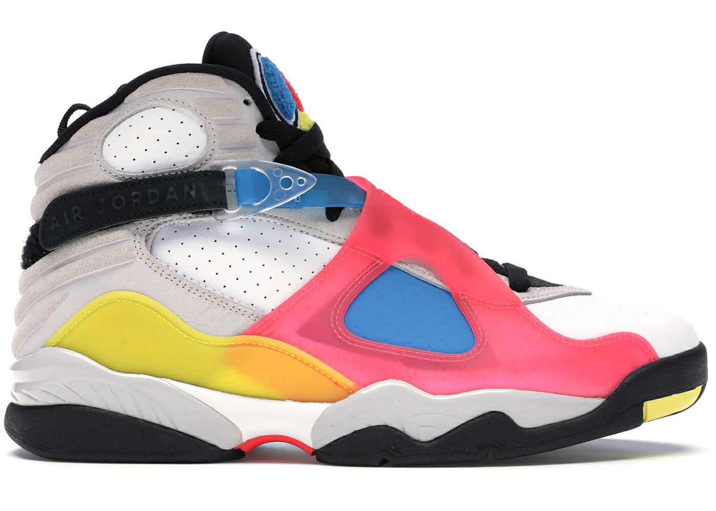 ナイキ ジョーダン 白色 ホワイト 黒色 ブラック 赤 レッド スニーカー メンズ JORDAN 8 SP RETRO SE WHITE MULTICOLOR / WHITE BLACK RED ORBIT|スニケス