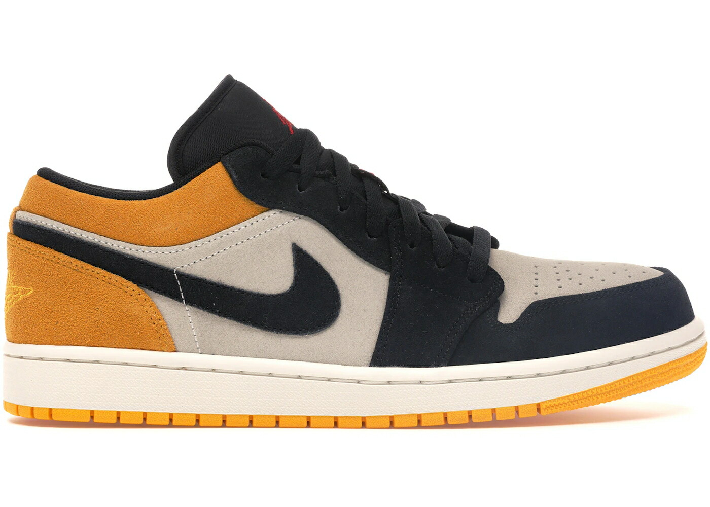 ナイキ ジョーダン ゴールド 黒色 ブラック 赤 レッド スニーカー メンズ JORDAN 1 LOW SAIL UNIVERSITY GOLD BLACK / SAIL GYM RED UNIVERSITY GOLD