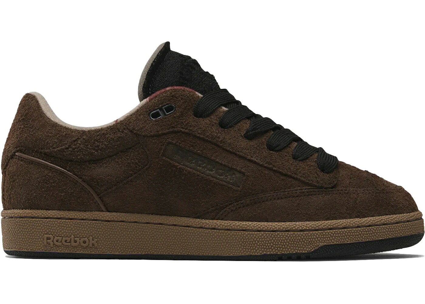 リーボック クラブ 茶色 ブラウン 黒色 ブラック スニーカー メンズ REEBOK CLUB C BULC UNIVERSAL MONSTERS THE WOLFMAN / BROWN BLACK TAN