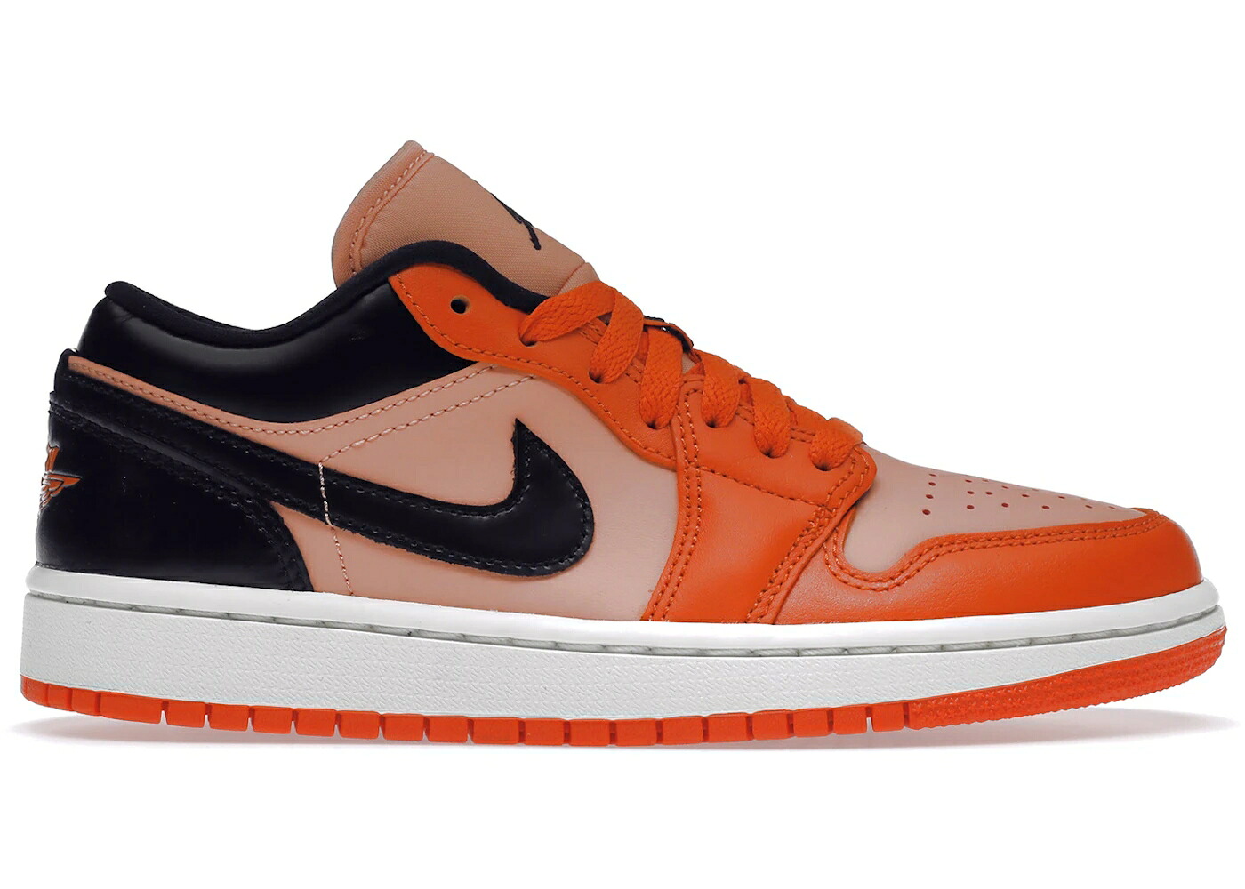 ナイキ ジョーダン 橙 オレンジ色 黒いこと 黒いこと WOMEN\u0027S スニーカー レディース JORDAN 1 LOW ORANGE BLACK (WOMEN\u0027S) / ORANGE BLACK