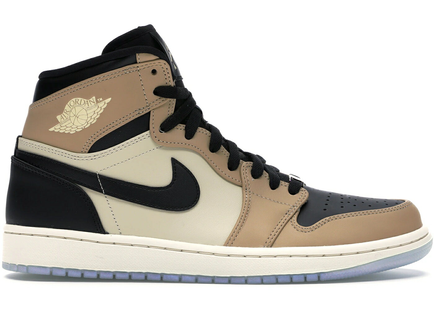 ナイキ ジョーダン ハイ 黒色 ブラック アイボリー WOMEN スニーカー レディース JORDAN 1 RETRO HIGH BLACK MUSHROOM (WOMEN) / BLACK FOSSIL PALE IVORY MUSHROOM