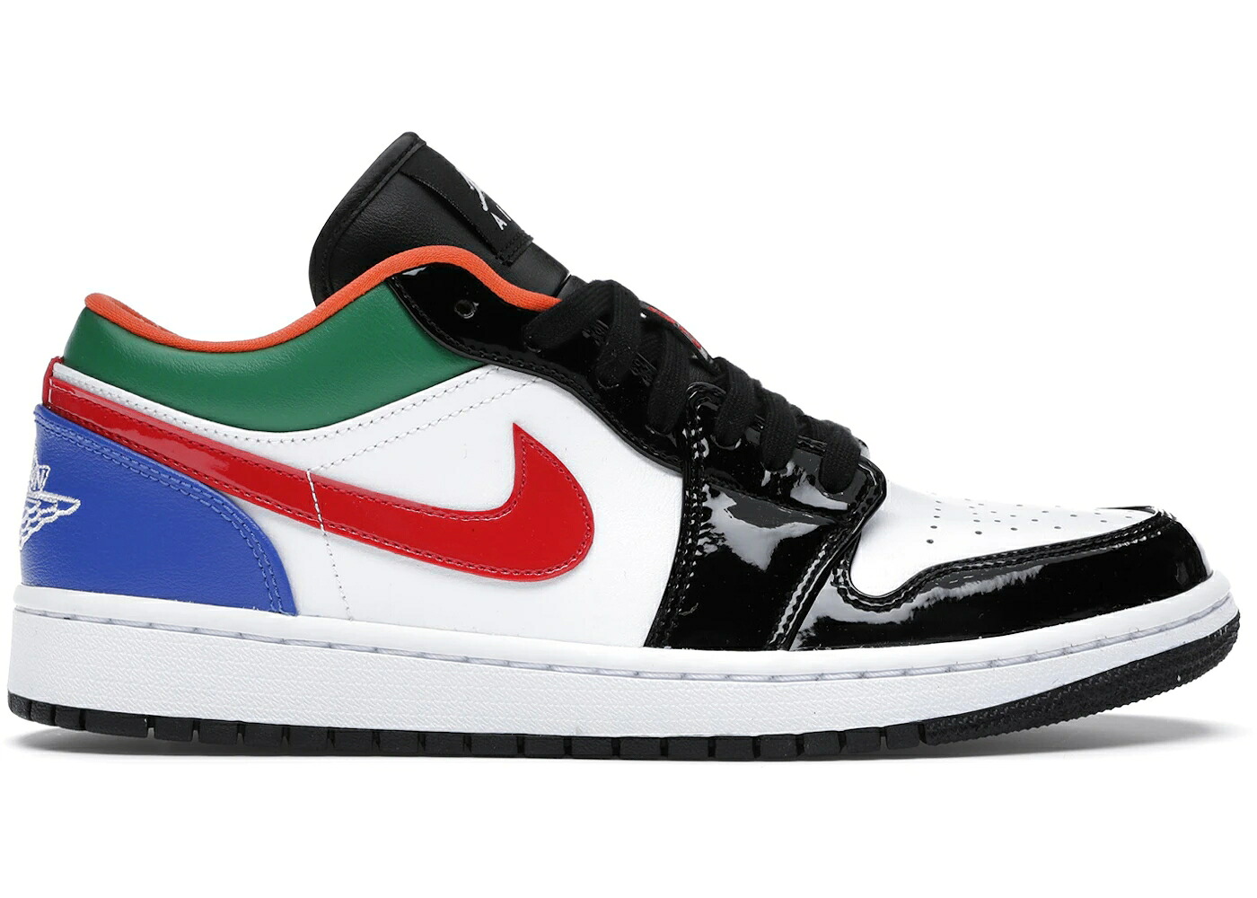 ナイキ ジョーダン 黒いこと 黒いこと 白いこと 白いこと 赤 赤いこと WOMEN\u0027S スニーカー レディース JORDAN 1 LOW MULTI-COLOR BLACK TOE (WOMEN\u0027S) / WHITE HYPER ROYAL UNIVERSITY RED
