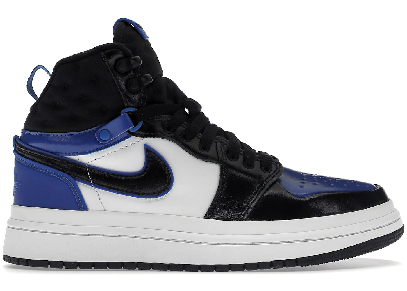 ナイキ ジョーダン 黒いこと 黒いこと 青味 青み 白いこと 白いこと WOMEN\u0027S スニーカー レディース JORDAN 1 ACCLIMATE ROYAL TOE (WOMEN\u0027S) / BLACK BLUE WHITE