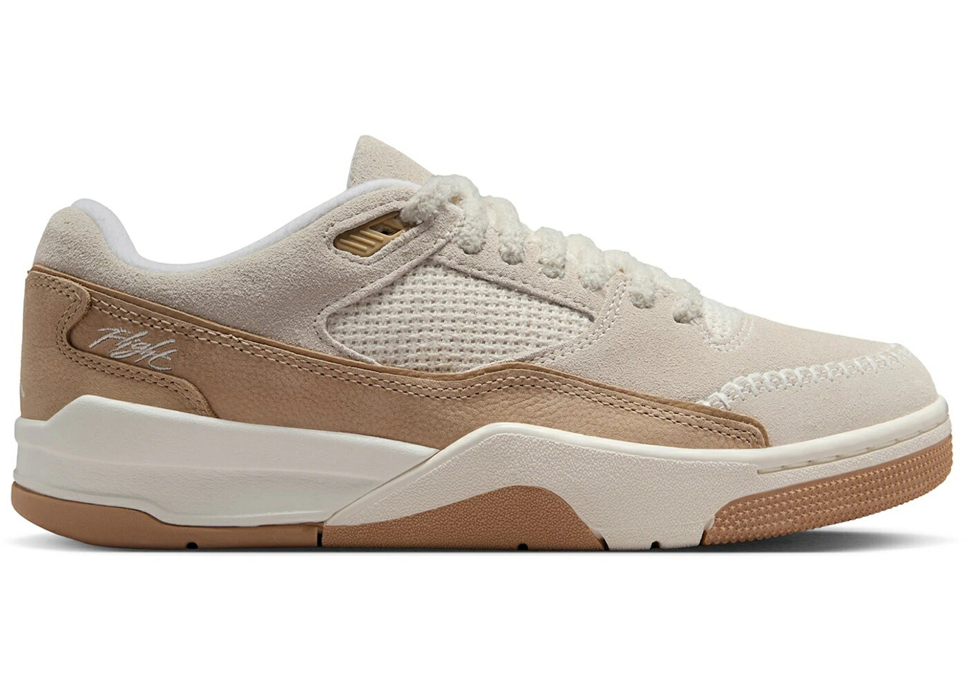 ナイキ ジョーダン 飛行 厚地の外套 赤銅色 赤銅色 WOMEN\u0027S スニーカー レディース JORDAN FLIGHT COURT SE LIGHT OREWOOD BROWN SAIL (WOMEN\u0027S) / LIGHT OREWOOD BROWN HEMP SAIL
