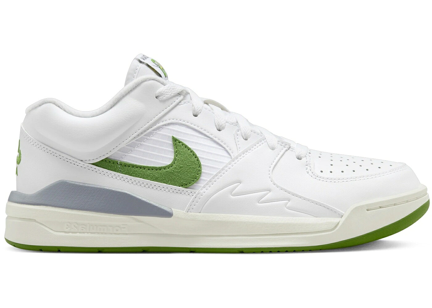 ナイキ ジョーダン 闘技場 白いこと 白いこと 雷火 WOMEN\u0027S スニーカー レディース JORDAN STADIUM 90 WHITE SAIL LIGHTNING CHLOROPHYLL (WOMEN\u0027S) / WHITE SAIL LIGHTNING CHLOROPHYLL