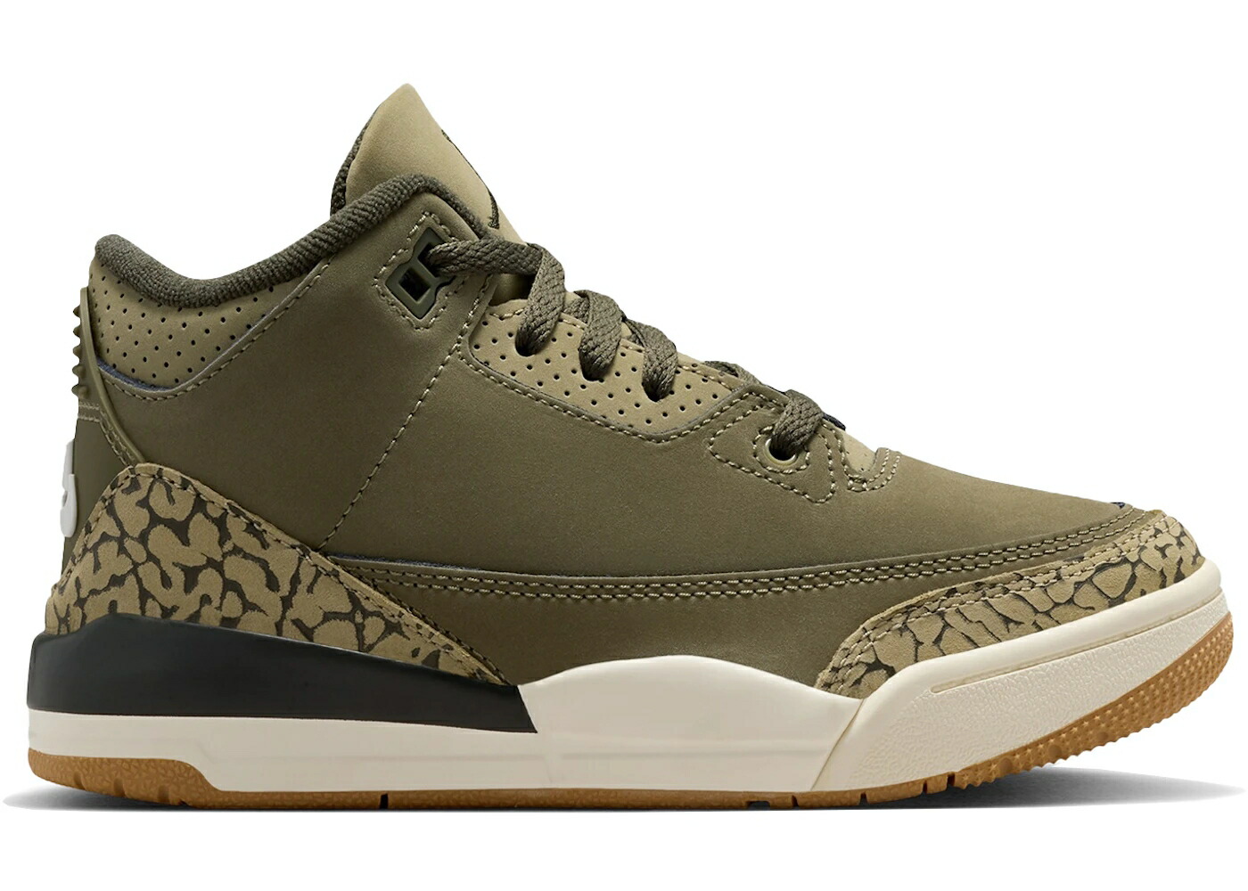 ナイキ ジョーダン オリーブ ジュニア キッズ JORDAN 3 RETRO FAMILY AFFAIR (PS) / MEDIUM OLIVE SEQUOIA NEUTRAL ベビー マタニティ スニーカー