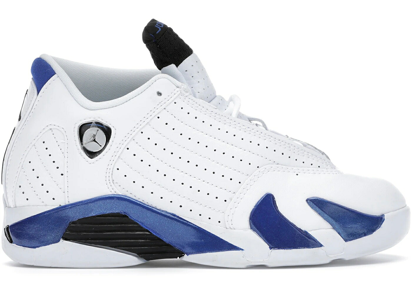 ナイキ ジョーダン 白色 ホワイト 黒色 ブラック ジュニア キッズ JORDAN 14 RETRO WHITE HYPER ROYAL (PS) / WHITE BLACK HYPER ROYAL ベビー マタニティ スニーカー
