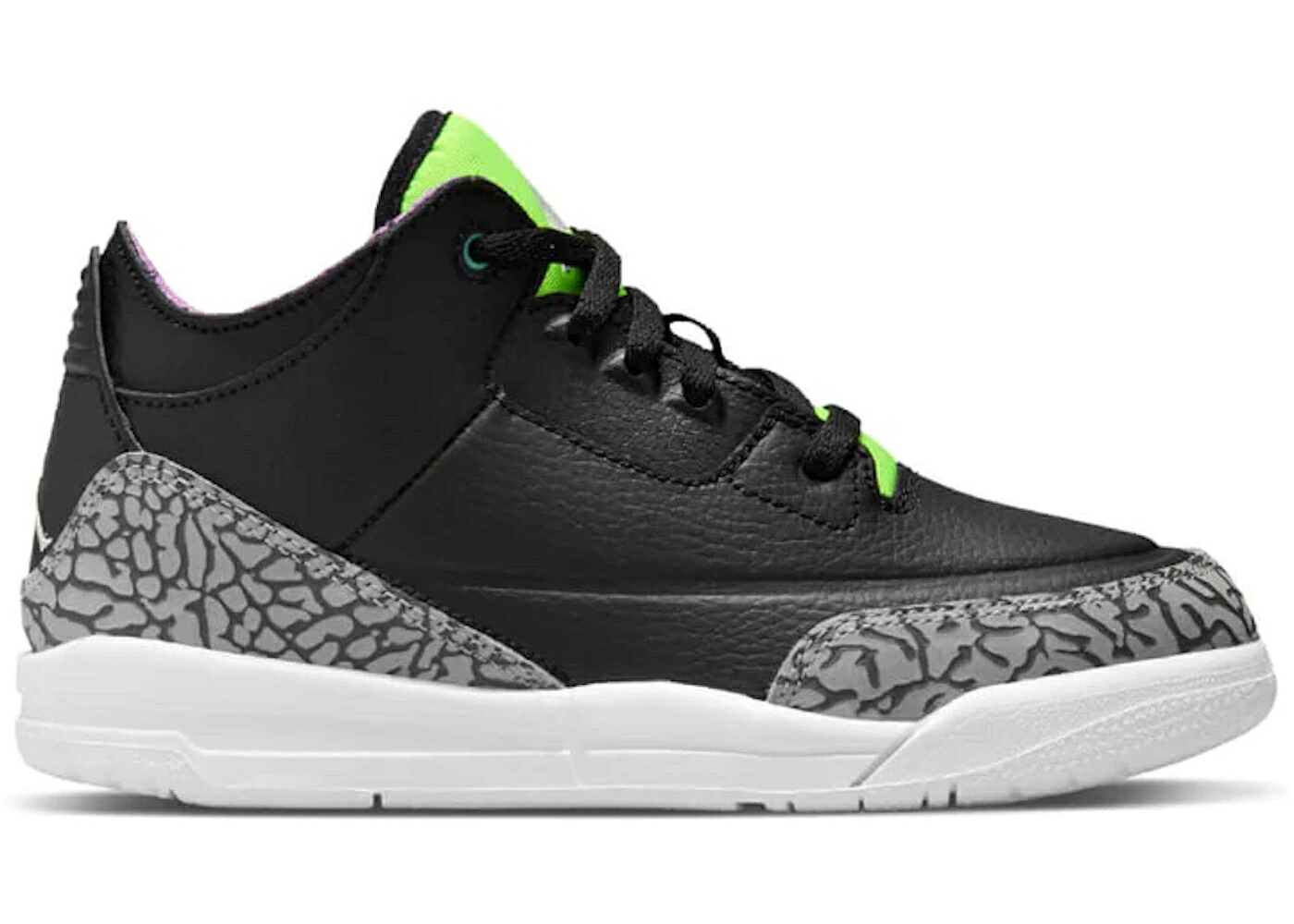 ナイキ ジョーダン 緑 緑であること 黒いこと 黒いこと 白いこと 白いこと 御坊っちゃん キッズ JORDAN 3 RETRO ELECTRIC GREEN (なおなお書き) / BLACK WHITE ELECTRIC GREEN もの言う花 マタニティ スニーカー