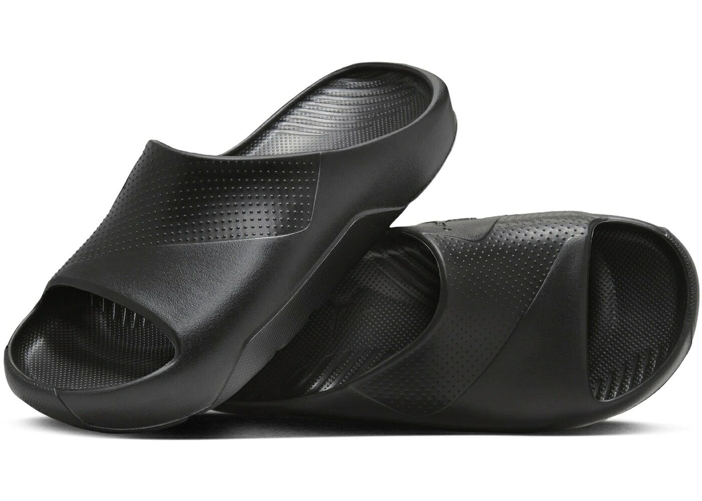 ナイキ ジョーダン サンダル 黒色 ブラック スニーカー ジュニア キッズ JORDAN POST SLIDE BLACK (GS) / BLACK BLACK メンズ