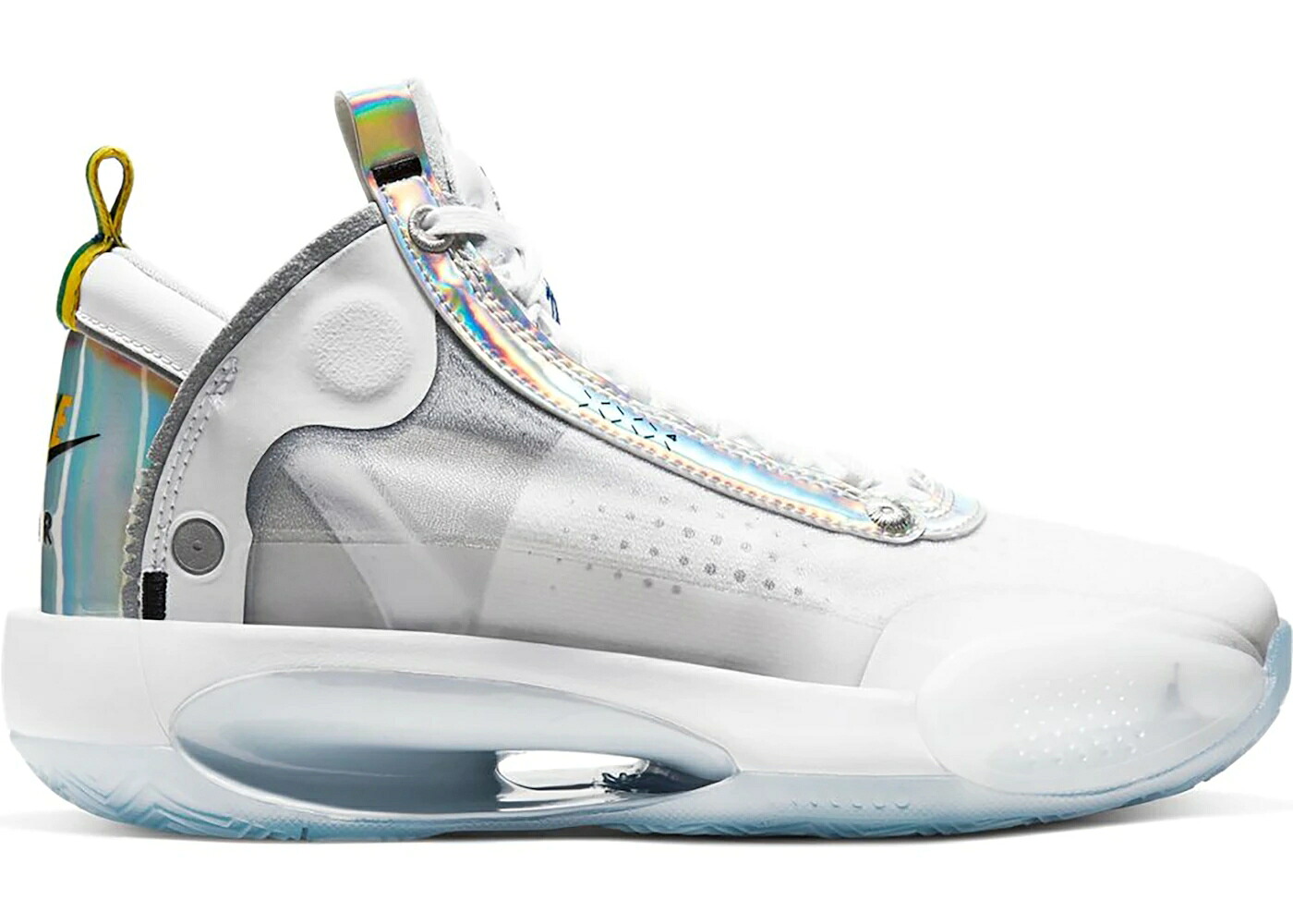 ナイキ ジョーダン 白色 ホワイト 銀色 シルバー ジュニア キッズ JORDAN XXXIV WHITE METALLIC SILVER (GS) / WHITE METALLIC SILVER WHITE ベビー マタニティ スニーカー
