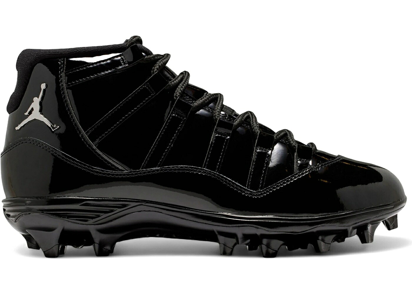 ナイキ ジョーダン ミッド 専売特許 黒いこと 黒いこと 白いこと 白いこと スニーカー メンズ JORDAN 11 MID TD CLEAT PATENT BLACK / BLACK WHITE ANTHRACITE