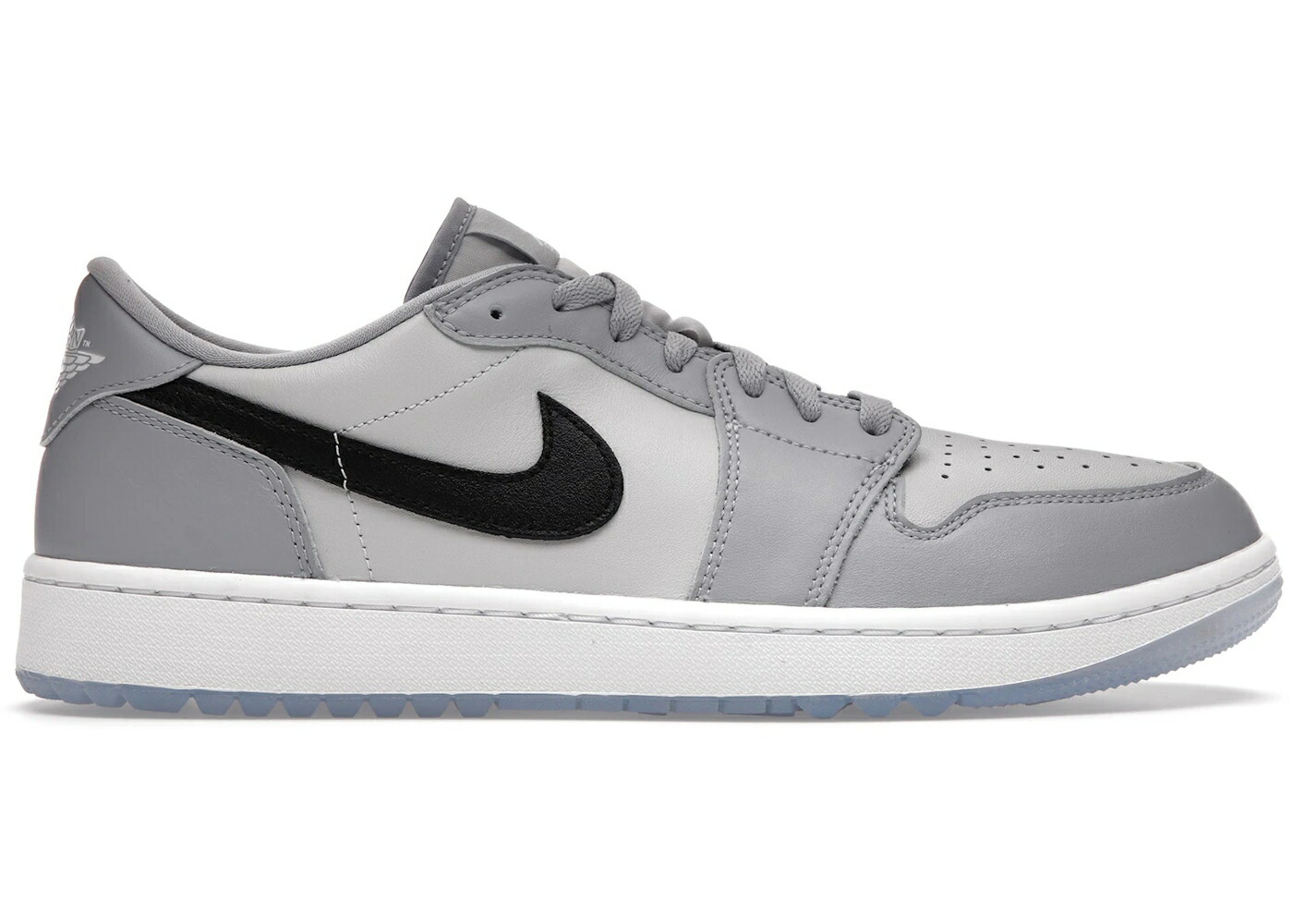 ナイキ ジョーダン ゴルフ 灰色 グレー 黒色 ブラック スニーカー メンズ JORDAN 1 RETRO LOW GOLF WOLF GREY / WOLF GREY BLACK PHOTON DUST