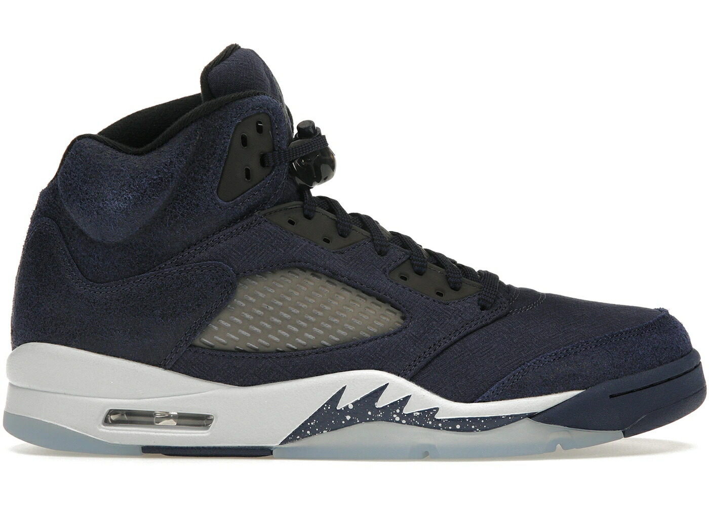 ナイキ ジョーダン 紺色 ネイビー 黒色 ブラック スニーカー メンズ JORDAN 5 RETRO MIDNIGHT NAVY / MIDNIGHT NAVY BLACK FOOTBALL