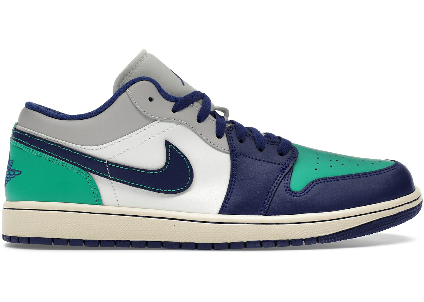 ナイキ ジョーダン ディープ 青色 ブルー スタジアム スニーカー メンズ JORDAN 1 LOW RARE AIR / SAIL DEEP ROYAL BLUE STADIUM｜スニケス