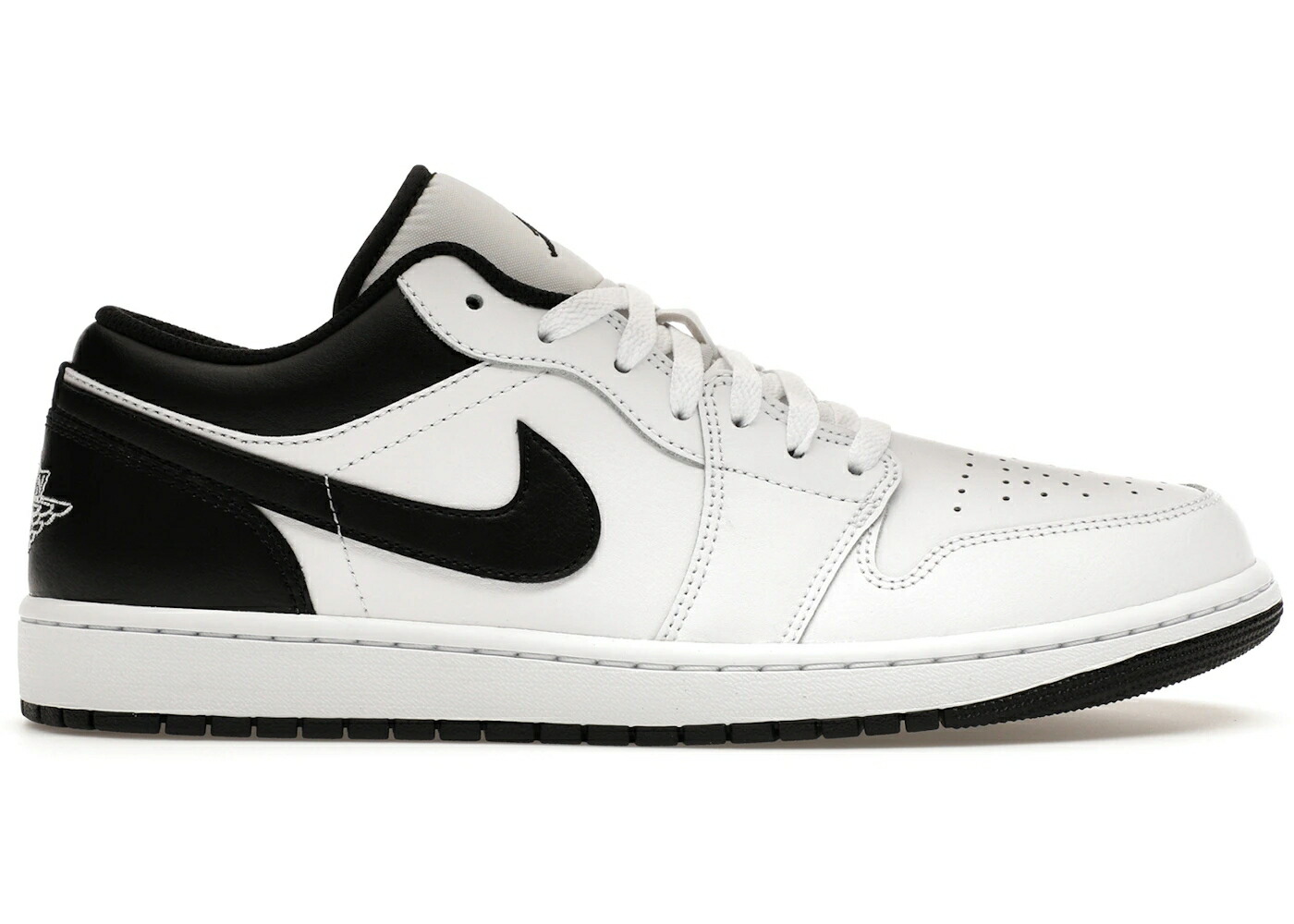 ナイキ ジョーダン 白色 ホワイト 黒色 ブラック スニーカー メンズ JORDAN 1 LOW WHITE BLACK / WHITE BLACK