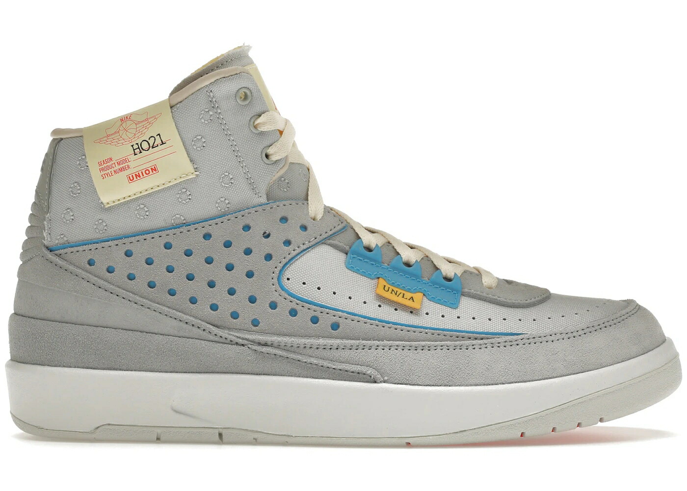 ナイキ ジョーダン ユニオン 灰色 グレー 赤 レッド スニーカー メンズ JORDAN 2 RETRO SP UNION GREY FOG / GREY FOG SIREN RED LIGHT SMOKE