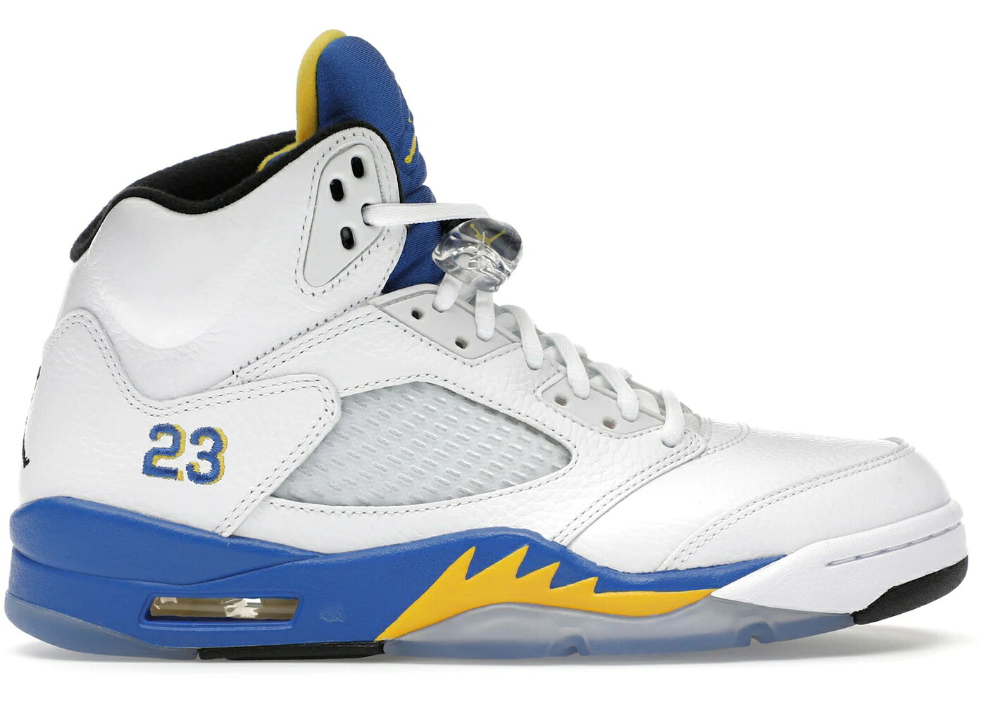 ナイキ ジョーダン 白色 ホワイト スニーカー メンズ JORDAN 5 RETRO LANEY (2013) / WHITE VARSITY MAIZE VARSITY