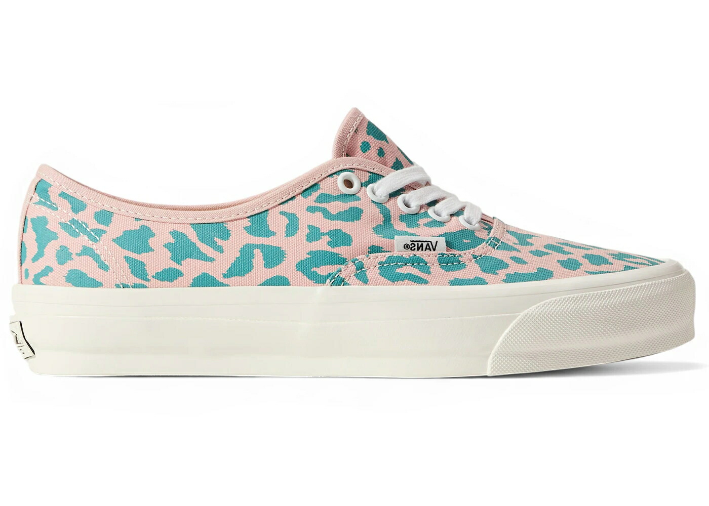 ヴァンズ バンズ プレミアム オーセンティック ローズ ピンク 青色 ブルー スニーカー メンズ VANS PREMIUM AUTHENTIC CHEETAH SEPIA ROSE PINK BLUE / CHEETAH SEPIA ROSE PINK BLUE