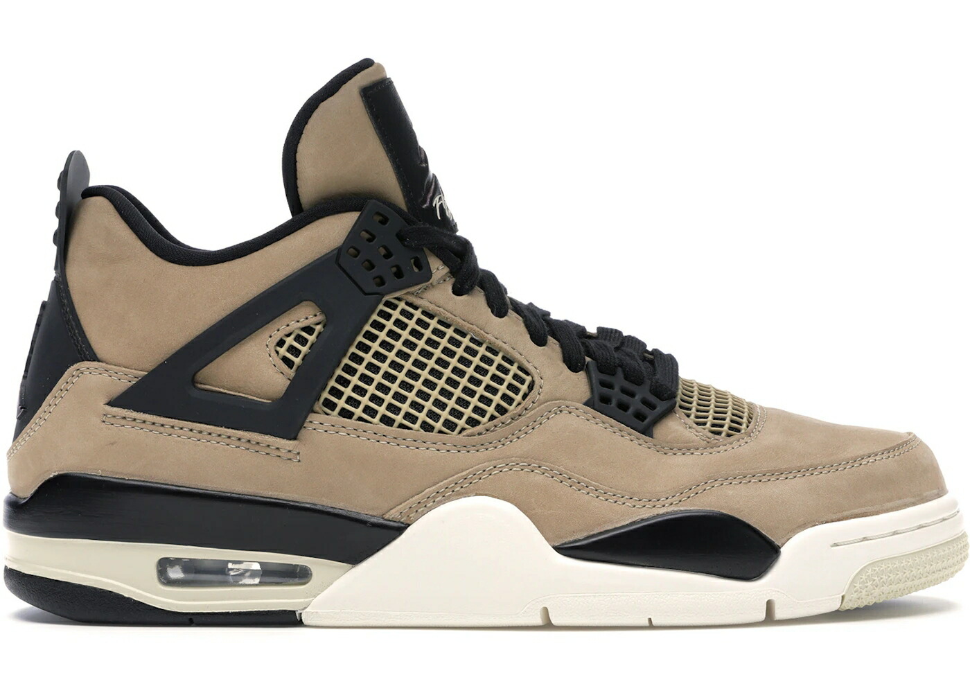 ナイキ ジョーダン 黒いこと 黒いこと WOMEN\u0027S スニーカー レディース JORDAN 4 RETRO FOSSIL (WOMEN\u0027S) / MUSHROM MULTI COLOR BLACK FOSSIL
