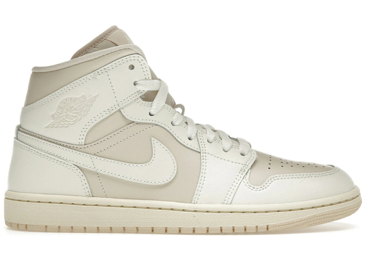 ナイキ ジョーダン ミッド レジェンド 茶色 ブラウン WOMEN'S スニーカー レディース JORDAN 1 MID LEGEND LIGHT BROWN (WOMEN'S) / LEGEND LIGHT BROWN MUSLIN SAIL｜スニケス 29,640円