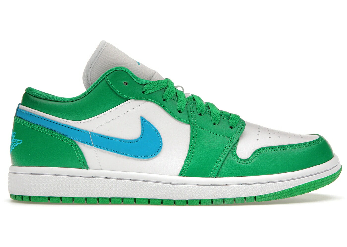 ナイキ ジョーダン 緑 緑であること 白いこと 白いこと WOMEN\u0027S スニーカー レディース JORDAN 1 LOW LUCKY GREEN AQUATONE (WOMEN\u0027S) / LUCKY GREEN AQUATONE WHITE