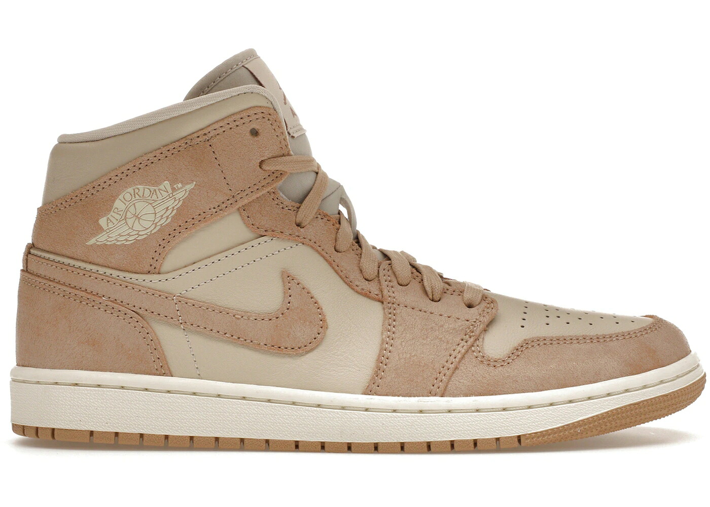 ナイキ ジョーダン ミッド 先祖伝承 赤銅色 赤銅色 WOMEN\u0027S スニーカー レディース JORDAN 1 MID SE LEGEND LIGHT BROWN (WOMEN\u0027S) / LEGEND LIGHT BROWN SAIL LEGEND