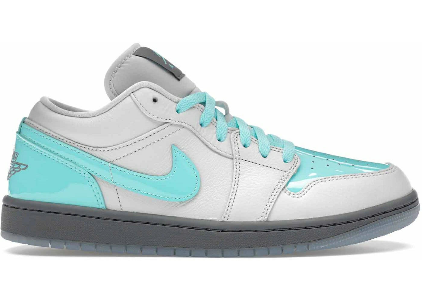 ナイキ ジョーダン 緑 緑であること WOMEN\u0027S スニーカー レディース JORDAN 1 LOW SE POLAROID (WOMEN\u0027S) / PHOTON DUST AURORA GREEN SMOKE
