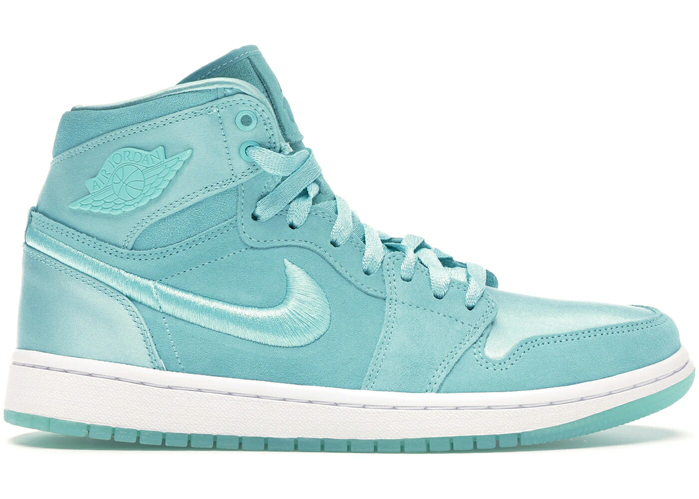 ナイキ ジョーダン ハイ アクア 白色 ホワイト ゴールド WOMEN'S スニーカー レディース JORDAN 1 RETRO HIGH SEASON OF HER LIGHT AQUA (WOMEN'S) / LIGHT AQUA WHITE METALLIC GOLD