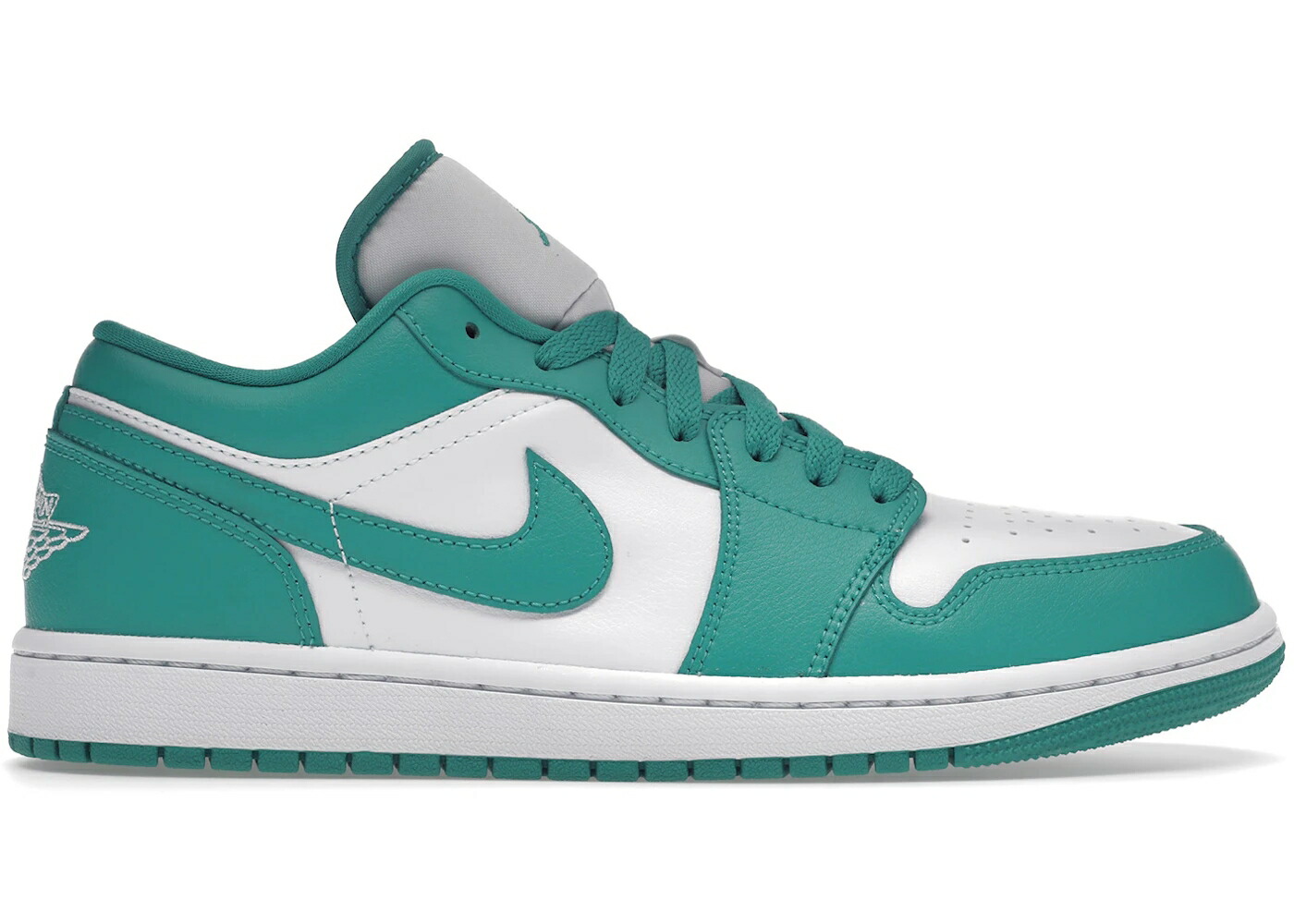 ナイキ ジョーダン 白いこと 白いこと WOMEN\u0027S スニーカー レディース JORDAN 1 LOW NEW EMERALD (WOMEN\u0027S) / WHITE WHITE NEW EMERALD
