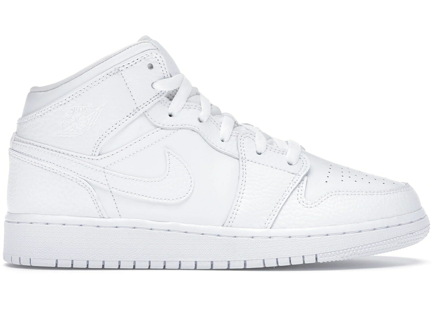 ナイキ ジョーダン ミッド 白いこと 白いこと 御坊っちゃん キッズ JORDAN 1 MID TRIPLE WHITE (GS) / WHITE WHITE WHITE もの言う花 マタニティ スニーカー