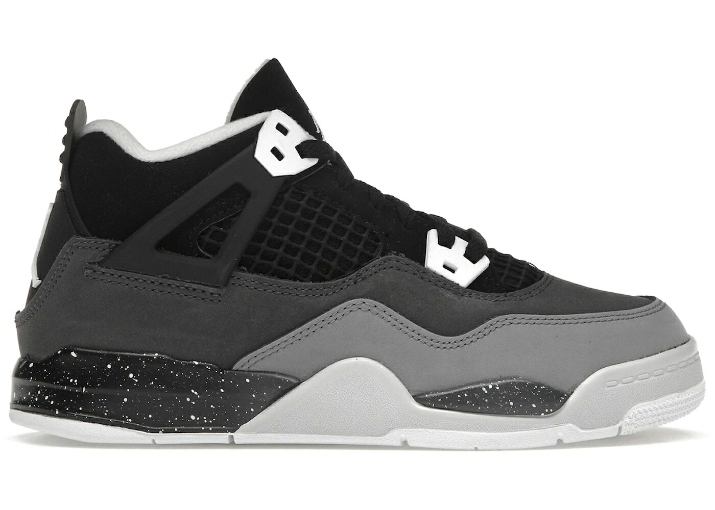 ナイキ ジョーダン 黒いこと 黒いこと 白いこと 白いこと お坊っちゃん キッズ JORDAN 4 RETRO FEAR (2024) (なおなお書き) / BLACK WHITE ANTHRACITE BLACK もの言う花 マタニティ スニーカー