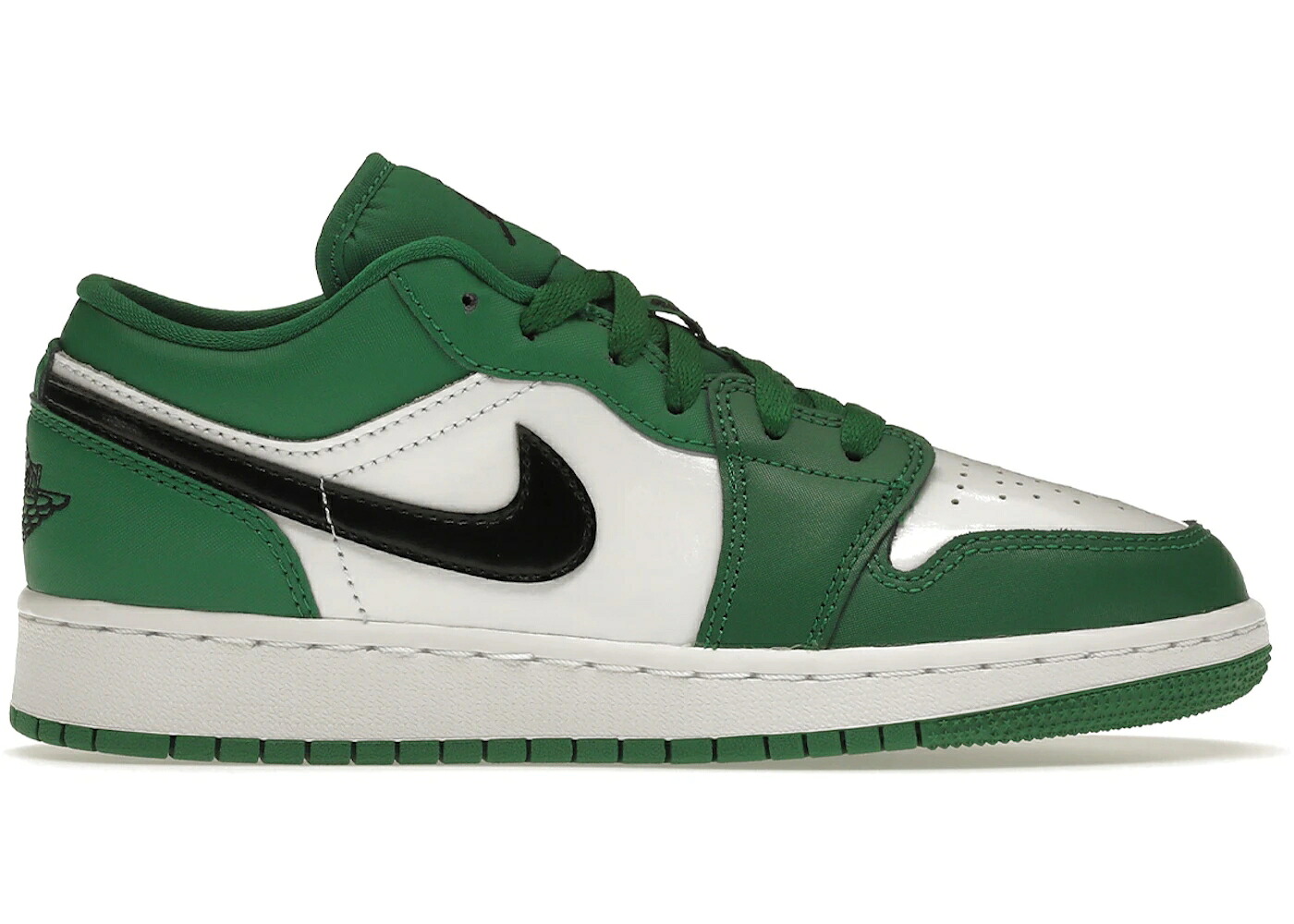 ナイキ ジョーダン 緑 緑であること 白いこと 白いこと 黒いこと 黒いこと お坊っちゃん キッズ JORDAN 1 LOW PINE GREEN (GS) / PINE GREEN WHITE BLACK もの言う花 マタニティ スニーカー
