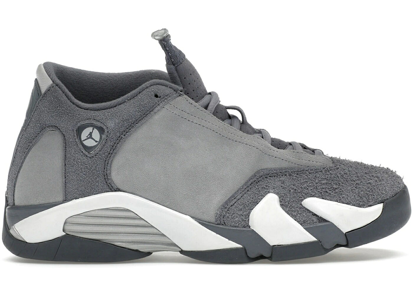 ナイキ ジョーダン 薄墨色 薄墨色 ステルス 白いこと 白いこと お坊っちゃん キッズ JORDAN 14 RETRO FLINT GREY (GS) / FLINT GREY STEALTH GREY WHITE もの言う花 マタニティ スニーカー