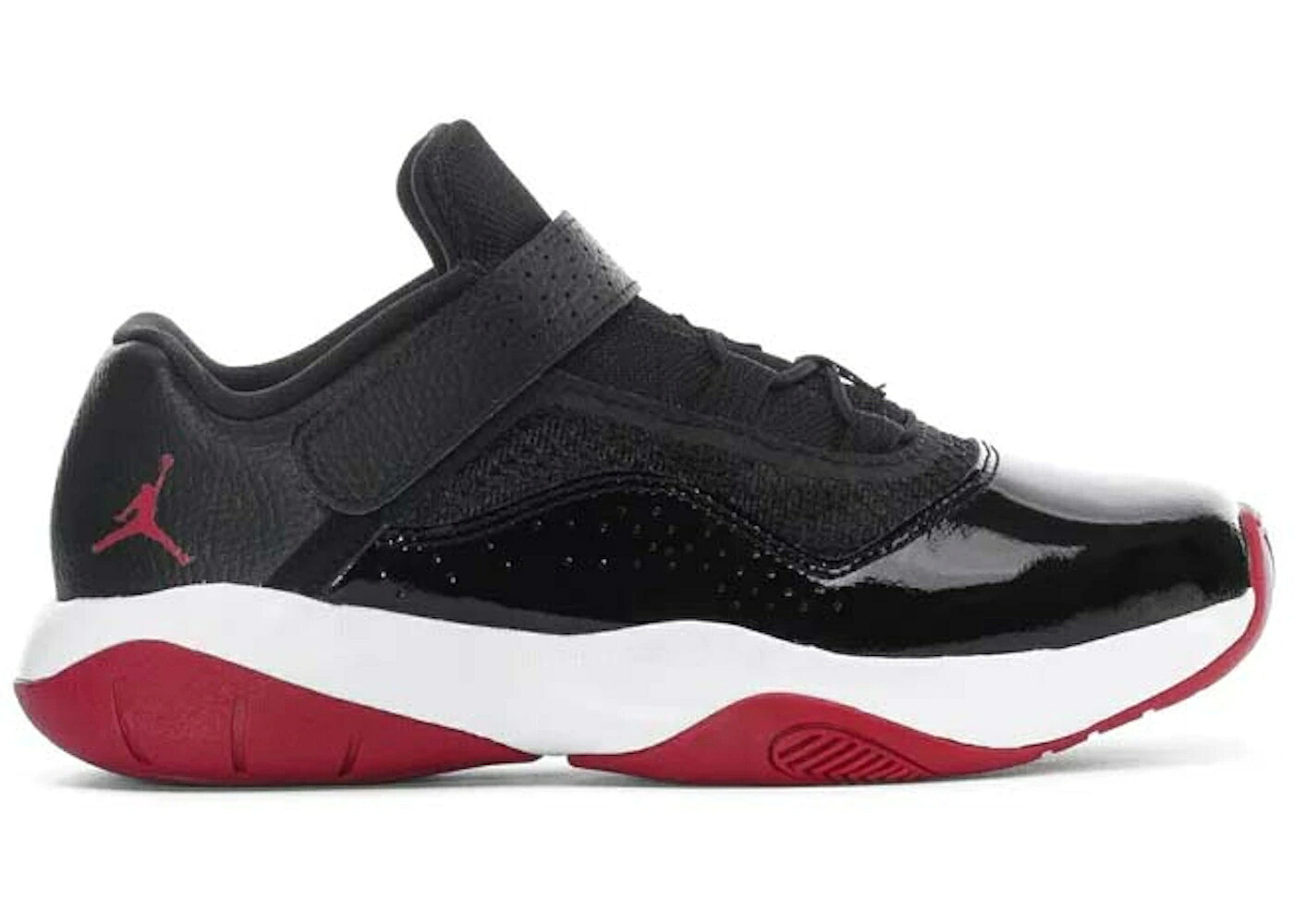 ナイキ ジョーダン 黒色 ブラック 白色 ホワイト 赤 レッド ジュニア キッズ JORDAN 11 CMFT LOW BRED (PS) / BLACK WHITE GYM RED ベビー マタニティ スニーカー|スニケス